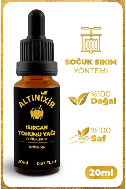 Isırgan Tohumu Yağı Soğuk Sıkım 20ml