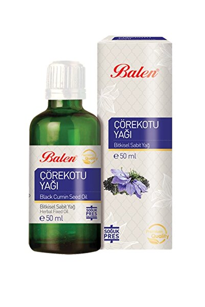 Balen Çörekotu Yağı 50 Ml. Saf Çörek Otu Yağı 50 Cc. Içilebilir