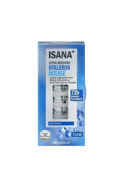 ISANA Hyaluron Intense - Bakım Ampulü - 7x2 ml