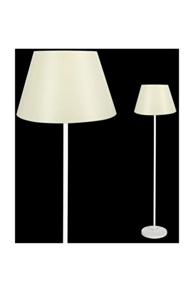 Modamonline Modern Country Lambader Metal Abajur Beyaz 7310