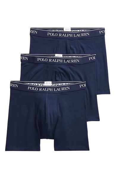 Ralph Lauren Boxershorts Basic Trunks Dreierpack