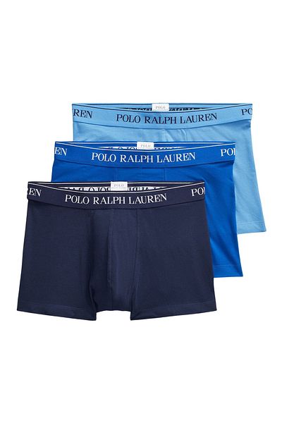 Ralph Lauren Boxershorts Basic Trunks Dreierpack