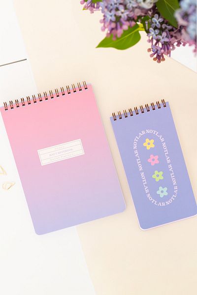 Matt Notebook Спирален настолен планер Комплект от 3 бр