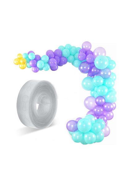 Yusuf Dirik YD Party Supplies Chain Balloon Ribbon 5 Meters Average 100 Balloon Capacity