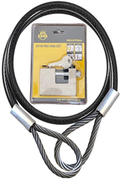 LİDERSAN ÇELİK motorsiklet 3 metre 16 mm Kesilmez Çelik Halat Motorsiklet Bağ...