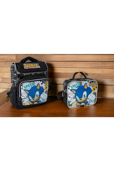 WİGGLE Sonic Primary School Bag and Lunch Box