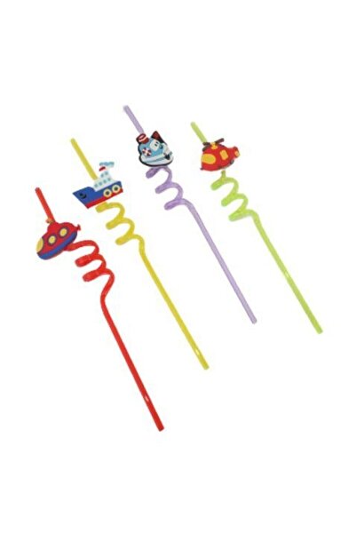 gülsen شفاطات بلاستيكية لطيفة، عبوة واحدة من 4 قطع