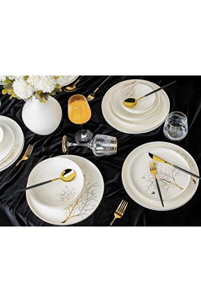 Sembol LİFE New Bone 24 Prç Yemek Takımı