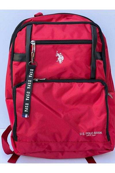 U.S. Polo Assn. Rucsac de școală cu licență cu cameră mare, potrivit pentru utilizare zilnică Noul sezon