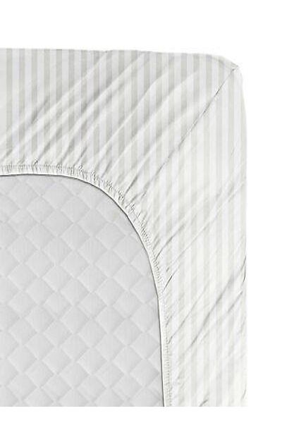 PIRILTI COLLECTION Single Cotton/Satin Elastic Sheet Set (100X200+30Cm+50X70 Y.Cover) 2-Piece Set