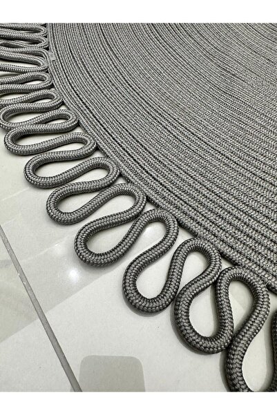 REYGON TEKSTİL WICKER JUTE DECORATIVE HAND KNITTED RUGS LIVING ROOM CARPET ROOM CARPET KITCHEN CARPET