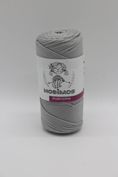 Hobimos 200 gr 230 Mt Poliester Macrame Ață - Geantă, Coș, Covoraș, Supla Ață...