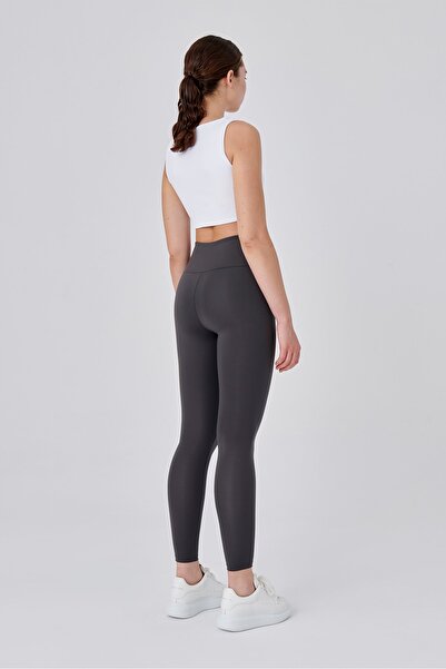 UP&FIT Colanți Push Up, moi, cu push-up în talie înaltă, fumurii