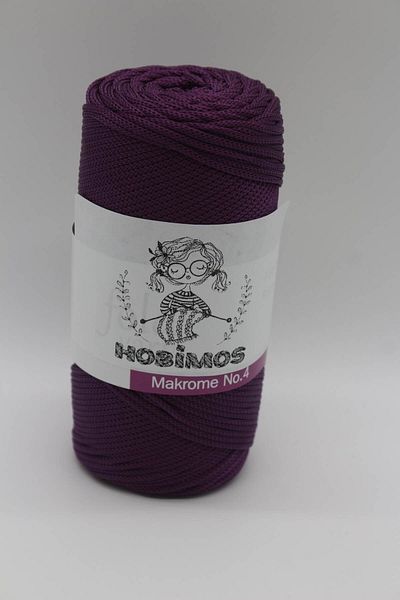 Hobimos 200 gr 230 Mt Polyester Macrame Thread - Bag, Basket, Mat, Supla Thread 2mm
