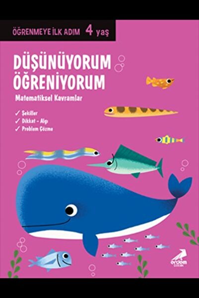 Erdem Yayınları أفكر وأتعلم - الخطوة الأولى للتعلم (عمر 4 سنوات) - المفاهيم ا...