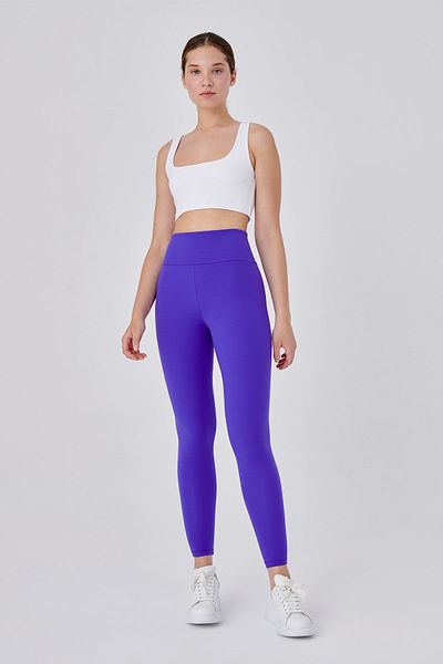 UP&FIT Push Up Soft High Waist Lifting Leggings Purple