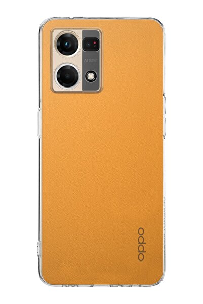 CaseArt Oppo Reno 7 Kapak 1mm Süper Silikon Şeffaf Kılıf