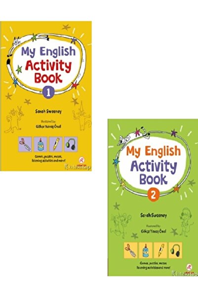 Kronik Kitap My English Activity Book 1-My English Activity Book 2 - Sarah Sw...
