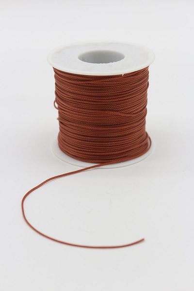 Hobimos 1,0 mm 100 μέτρα κορδόνι αλεξίπτωτου, βραχιόλι, κολιέ, κορδόνι κοσμήματος