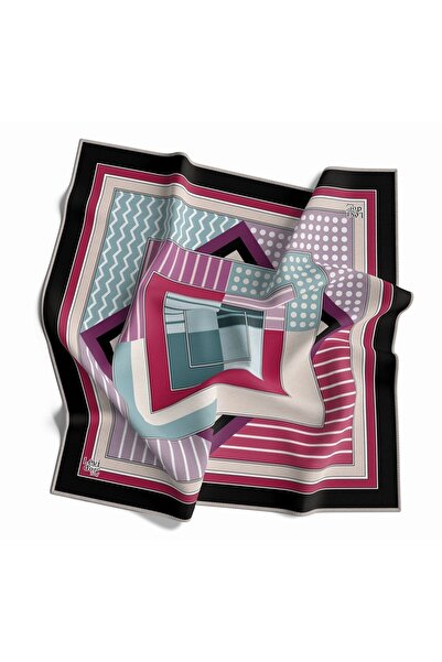Levidor LEVİDOR Yeni Sezon Trend Twill Eşarp (Hüma Eşarp)