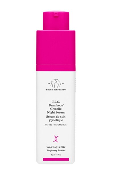 Drunk Elephant T.l.c. Framboos Glikolik Gece Serumu 30 ml