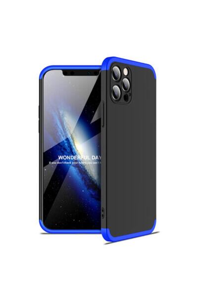 Rivor Apple iPhone 12 Pro Kılıf Kamera Korumalı 3 Parçalı 360 Korumalı Premiu...