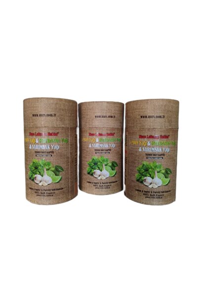 Nurs Limon Maydanoz Sarımsak Kürü 60 Kapsül - 3 Adet