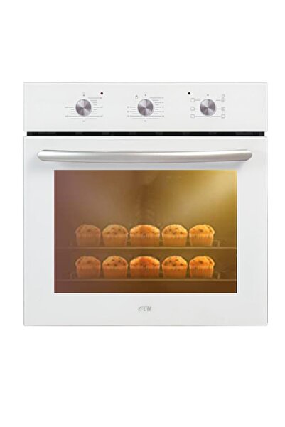 Çetintaş Evii Çetintaş W5112 Beyaz Ankastre Fırın