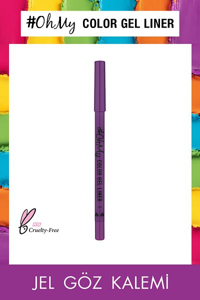 Lamel Cosmetics Lamel Long Lasting Oh My Purple Eye Pencil No 405