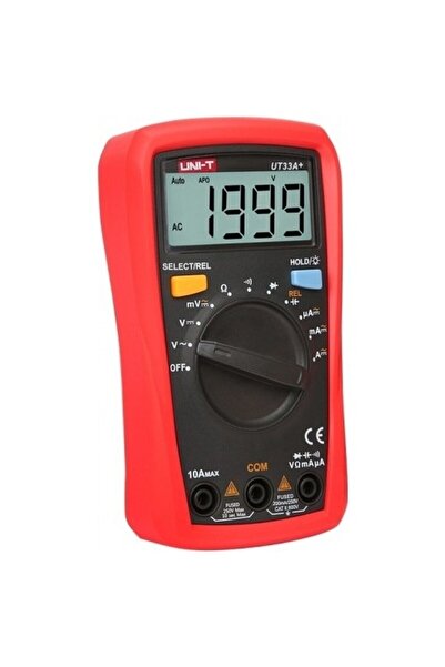 Unit Unı-T UT 33A+ 600V UT33+ Serisi Dijital Multimetre Ölçü Aleti UT33A+ UT-33A+