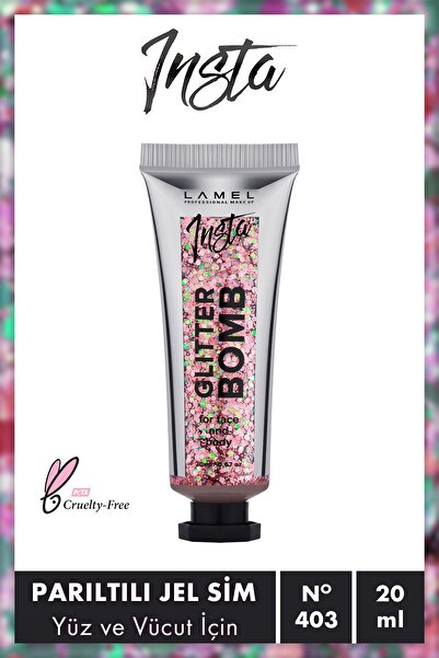 Lamel Cosmetics Lamel Insta Jel Glitter No 403 20 Ml