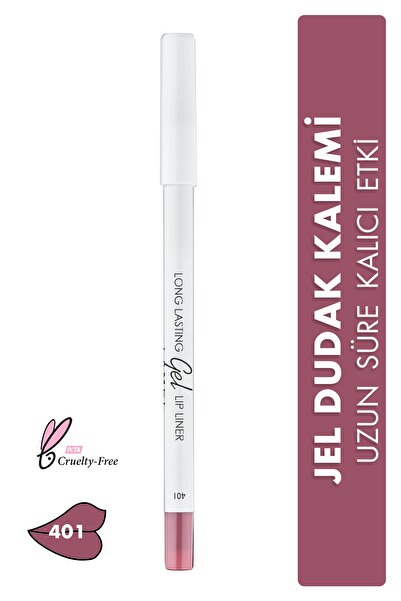 Lamel Cosmetics Lamel Long Lasting Gel Lip Kalıcı Jel Dudak Kalemi Nude No 401