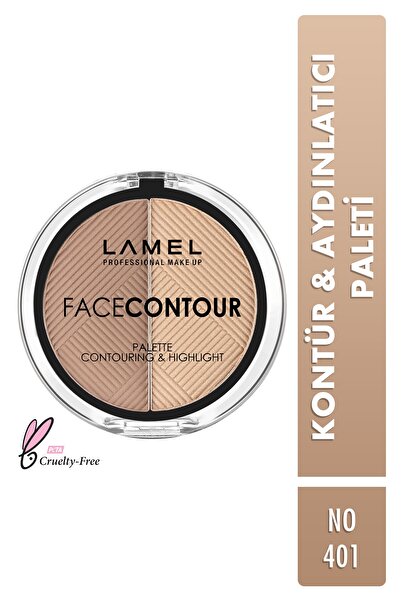 Lamel Cosmetics Lamel Professional Kontür Paleti Face Contour No 401