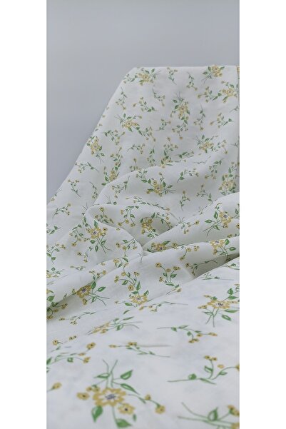 Bursa Kumaş Desenli Keten Kumaş