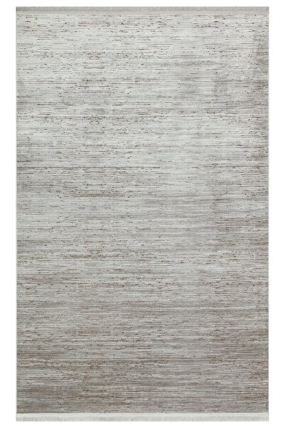 Eko Halı EKO HALI PARMA PAR02 GREY YUMUŞAK TUŞELİ MODERN DESENLİ MAKİNE DOKUM...