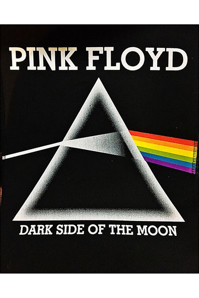 Z zepplin Pink Floyd Dark Side Of The Moon Patch mare pentru spate