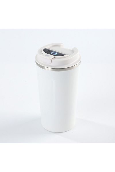 Gülay AVM 304 Stainless Steel Graduated Smart Thermos Double Layer Digital Display Mug GLY-519 Thermos
