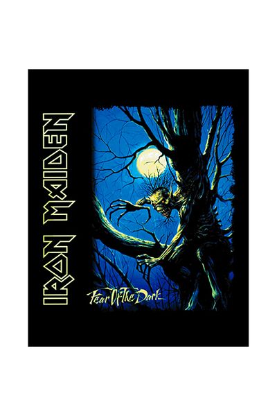 Z zepplin Iron Maiden Fear Of The Dark Cover Petice mare pentru spate