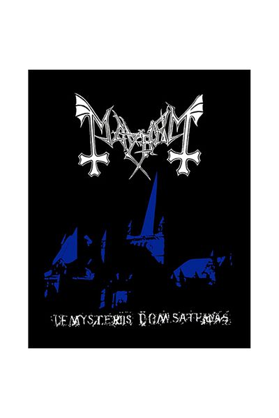Z zepplin Petice pentru spate mare Mayhem De Mysteriis Dom Sathanas
