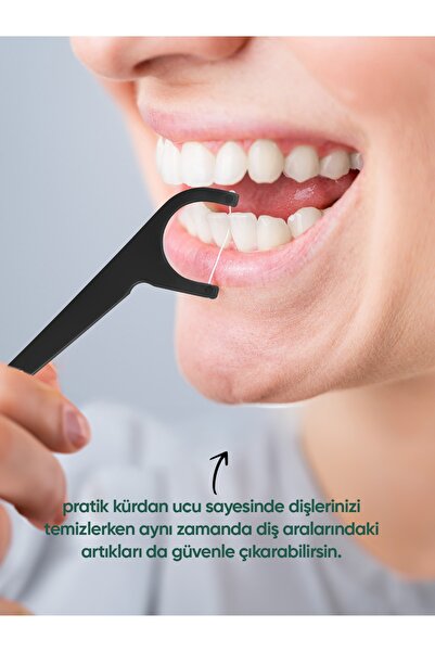 TBRUSH Kürdanlı Diş İpi – 30 adet