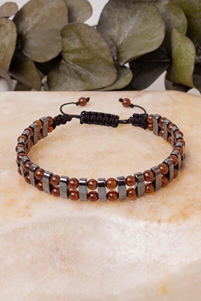 Dünya Doğal Taş سوار من حجر اللال والهيماتيت