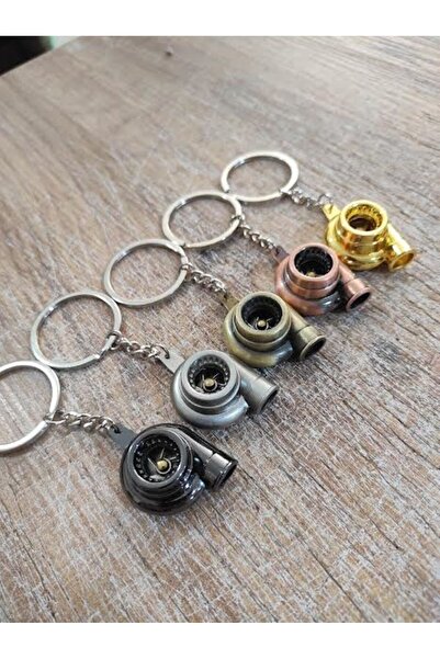 Hibana TAYEM Çok Amaçlı Turbo Tasarımlı Anahtarlık-metalik Krom