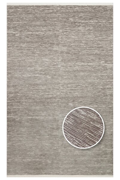 Eko Halı EKO HALI SHADE SHD LIGHT GREY Sade ve Modern Akrilik Makine Halısı