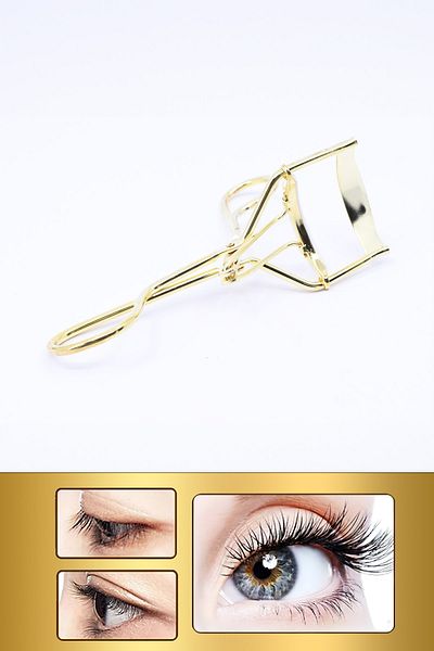 MUJGAN Gold Eyelash Curling Scissors