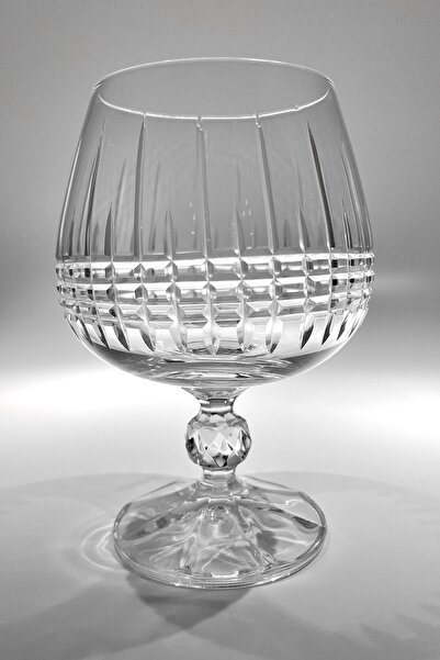 Bohemia Collection Sterna Kristal 6'lı Kahve Yanı Su Bardağı / Konyak Kadehi Seti 250cc Rio Model