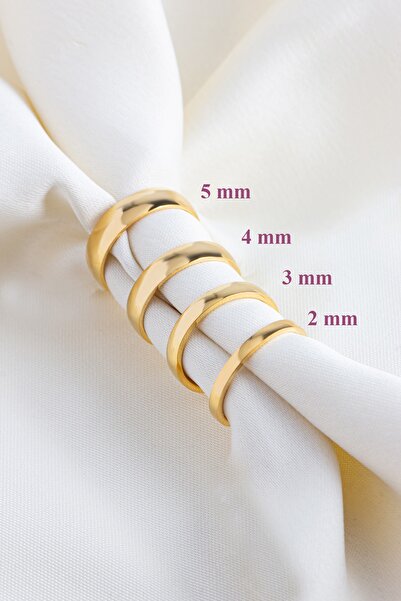 Lieza 925 Ayar klasik Bombeli Alyans