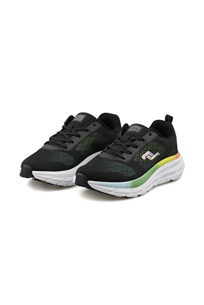 Jump 28052 E Black White Kadın Günlük Ayakkabı 28052-E-BLACK-WHITE Siyah