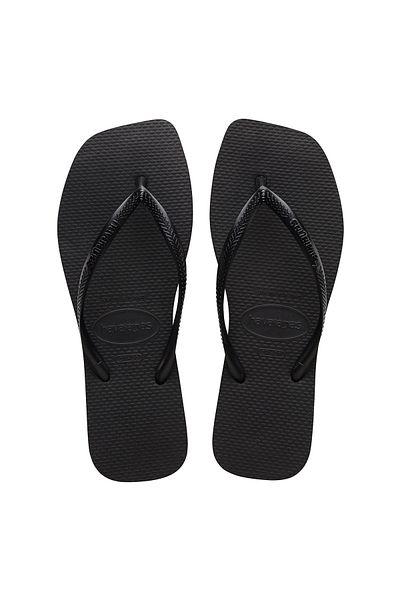 Havaianas النعال النسائية السوداء