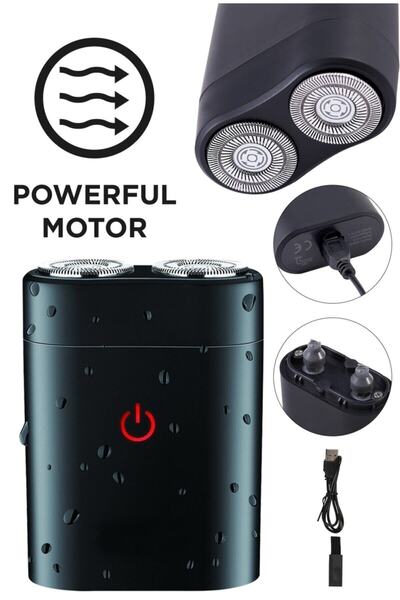 yopigo V-3341 Lazer Epilasyon Öncesi Tüy Kısaltma Tıraş Makinası Yanak Sıfır ...