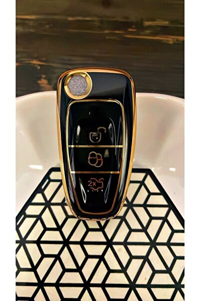 GMA KEYS Ford Focus i Monteverde - Visokokvalitetna crna silikonska futrola z...